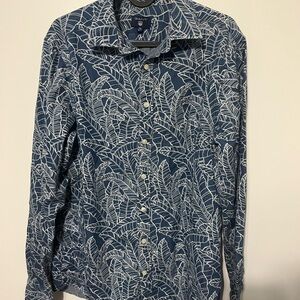 Gant Indigo Print Men's Shirt